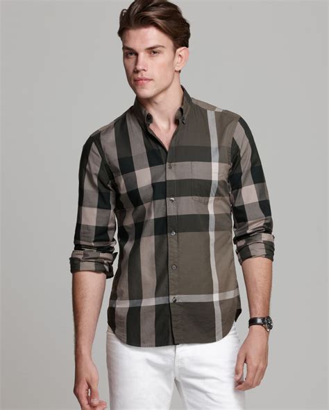 burberry shirt men's.